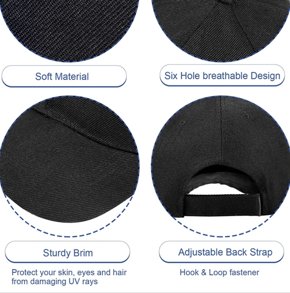 Doordash Hat Baseball Cap Hat Delivery Driver Adjustable Back Strap - Picture 3 of 5